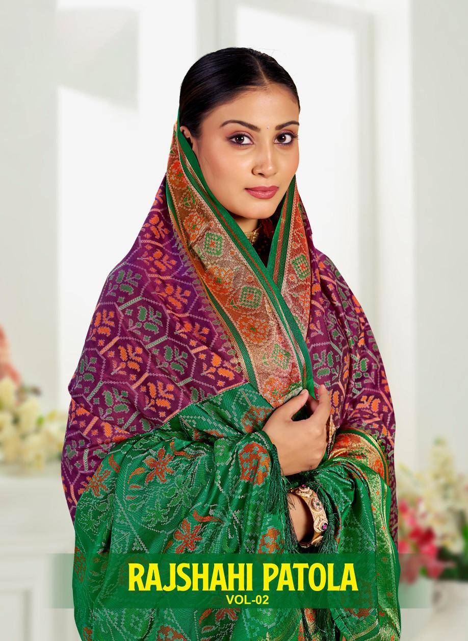 Bunawat - Rajshahi Patola-02 Saree suppliers in Pune